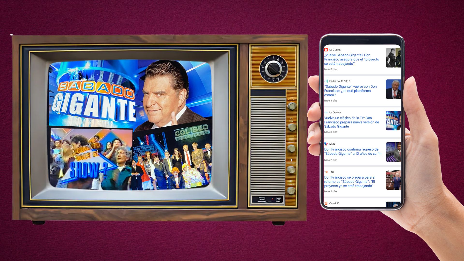 El regreso del espectáculo a la TV: Vuelve Sábado Gigante y la farándula lidera los ratings