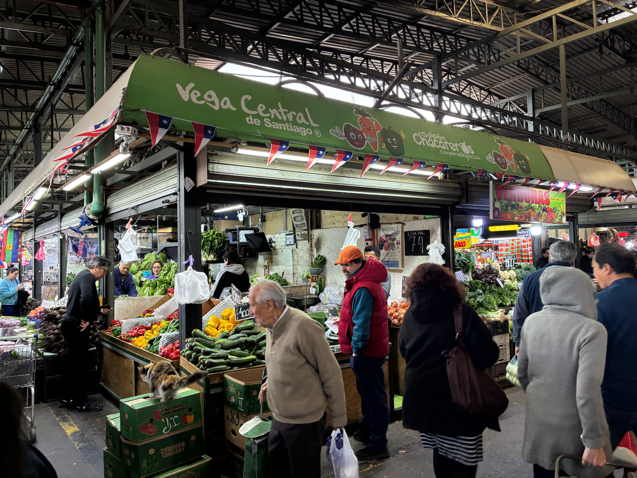 Migrantes se suman a las Fiestas Patrias en La Vega Central
