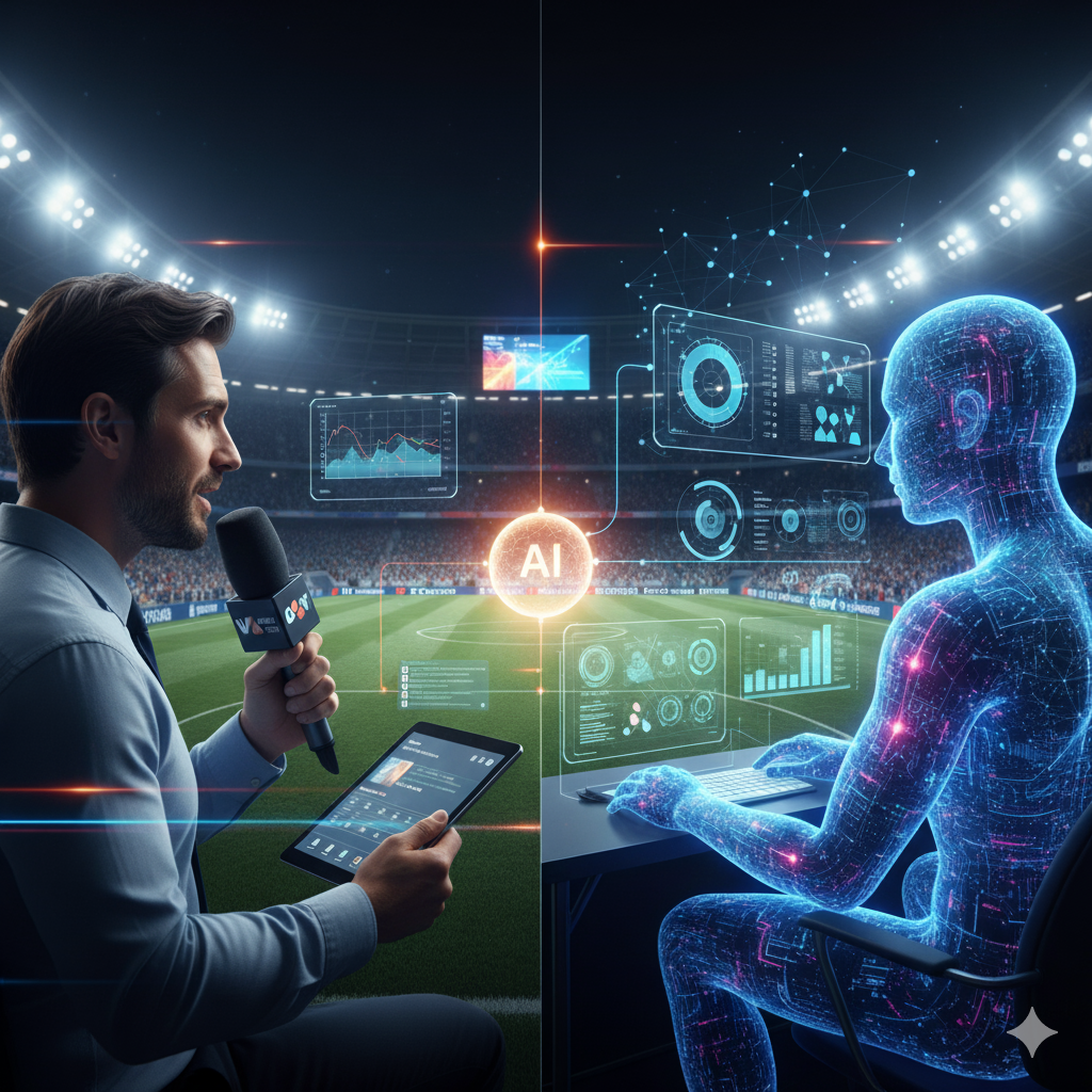 Periodismo deportivo y era digital: entre la inmediatez y la inteligencia artificial