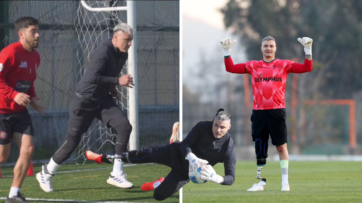 Una atajada a la muerte: Cristóbal Campos se prepara para volver al fútbol profesional